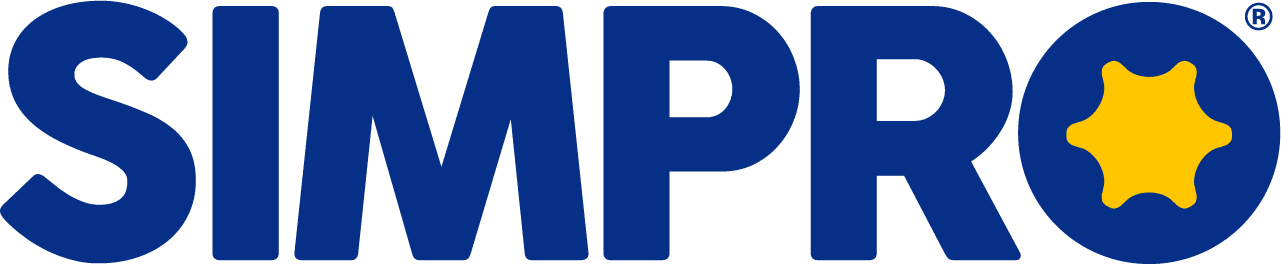 Simpro White Logo Simpro White Logo