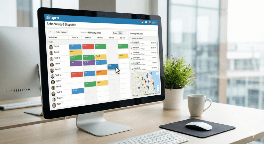 Simpro - Scheduling & Dispatch Simpro - Scheduling & Dispatch