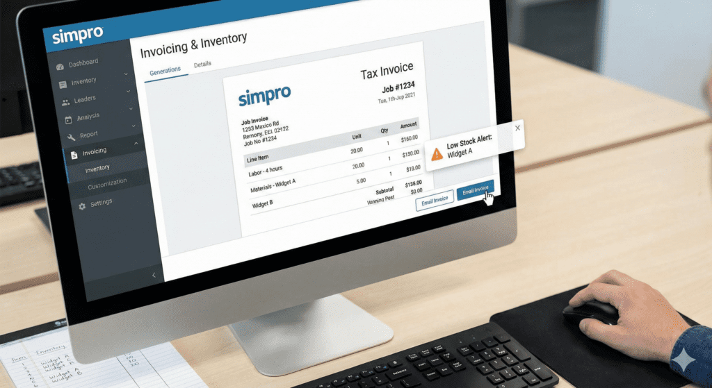 Simpro - Invoicing & Inventory Simpro - Invoicing & Inventory